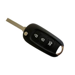 Κλειδί με Immobilizer και Τηλεχειριστήριο με 3 Κουμπιά 433MHz για Opel - Λάμα HU100